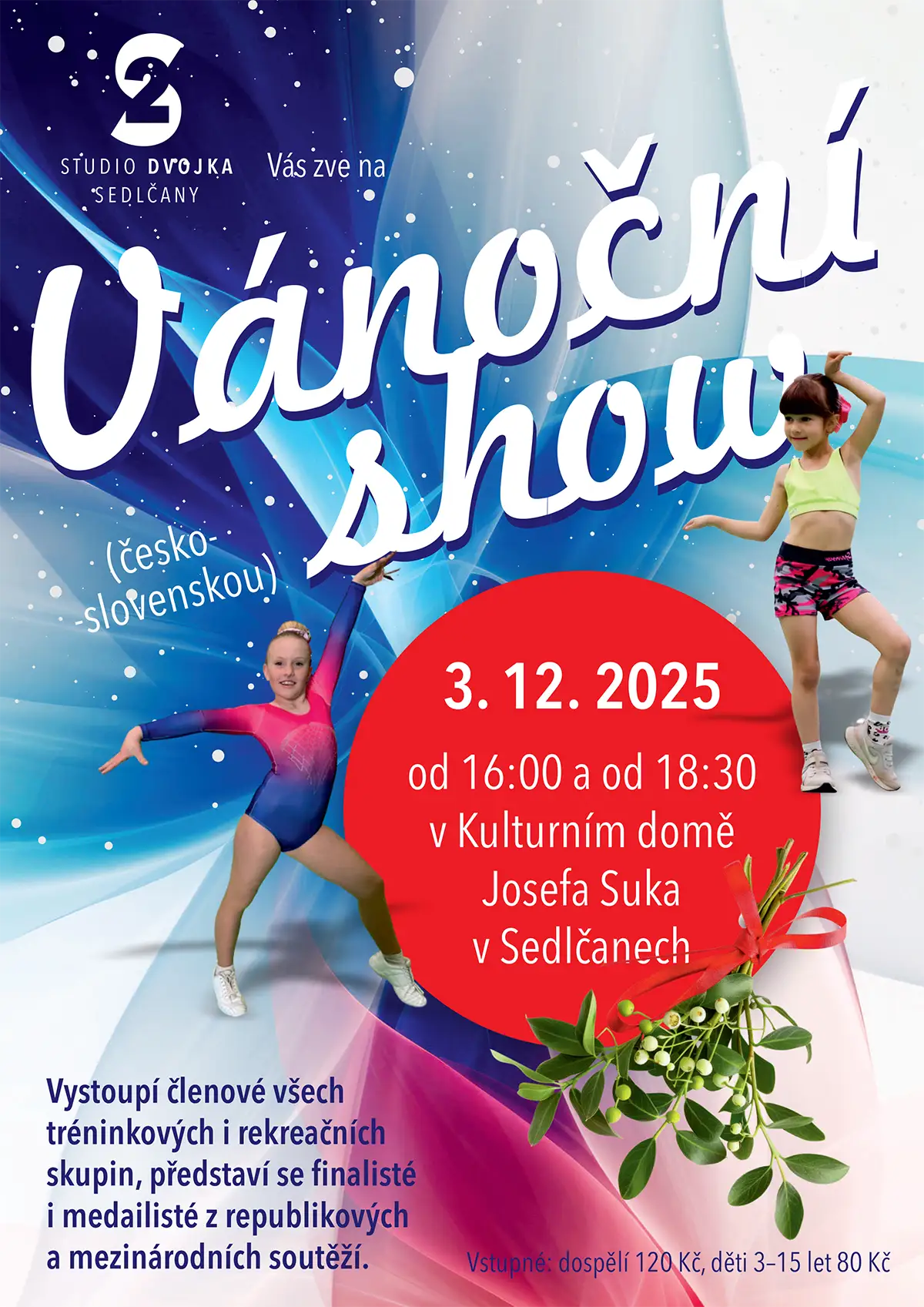 VÁNOČNÍ SHOW STUDIA DVOJKA