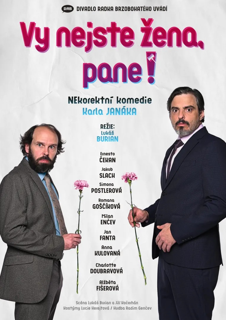 VY NEJSTE ŽENA, PANE!